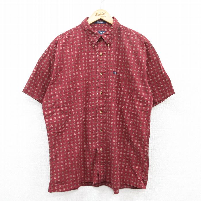 古着通販 XL☆古着 ラルフローレン チャップス 半袖 ブランド