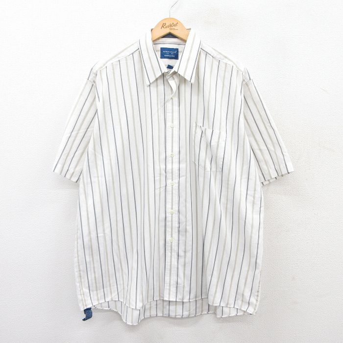 大きいサイズ】 TOWNCRAFT 半袖シャツ 柄シャツ ヴィンテージ 春