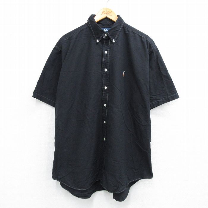 古着通販 XL☆古着 ラルフローレン 半袖 ブランド シャツ メンズ