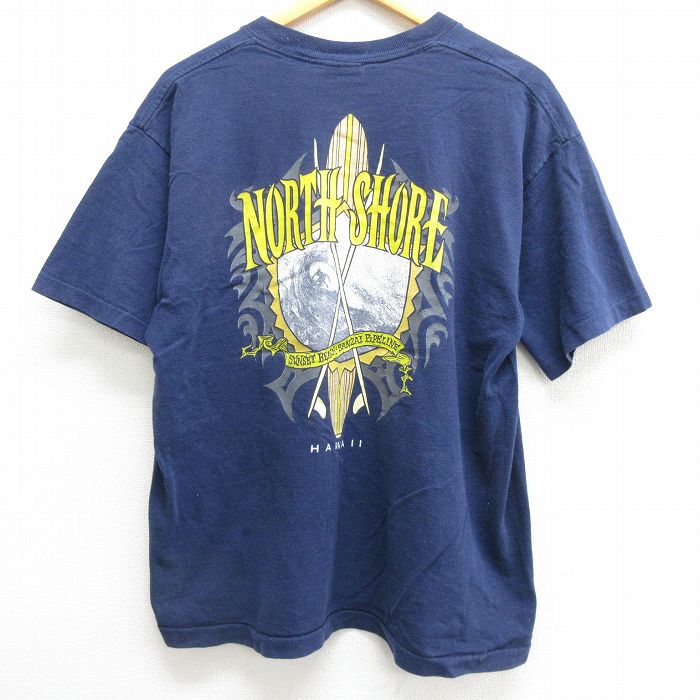 希少 90s USA製 NORTH SHORE Tシャツ オールドサーフ XL
