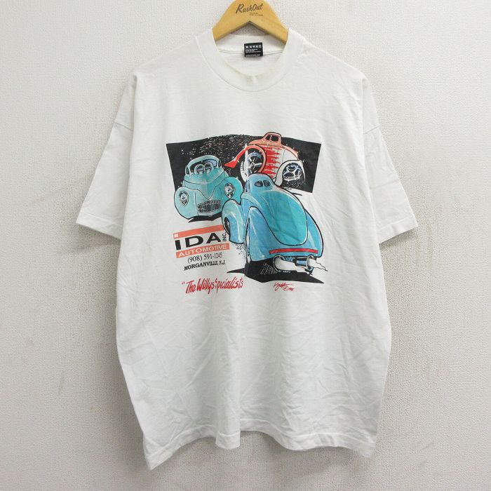 古着通販 XL☆古着 半袖 ビンテージ Tシャツ メンズ 90年代 90s