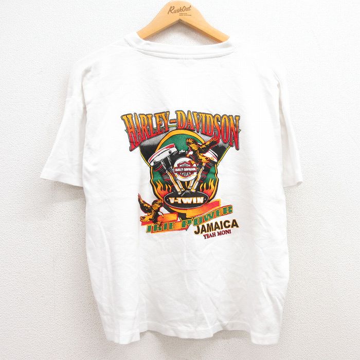 HARLEY-DAVIDSON Jamaica Tシャツ XL