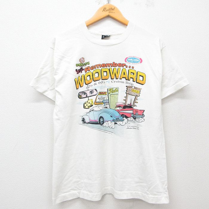 古着通販 L☆古着 フルーツオブザルーム 半袖 ビンテージ T
