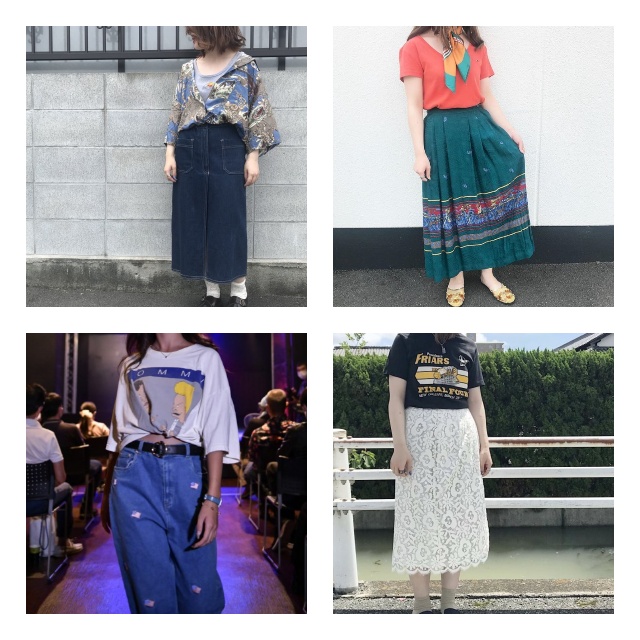 レディース古着】夏服の人気アイテムと初心者もまねしやすいコーデ11選