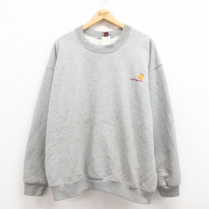 古着通販 XL☆古着 カーハート 長袖 スウェット メンズ 90年代
