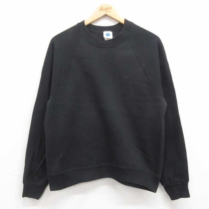 coco 中古 ラフ＆スウェル rough&amp;swell メンズ スウェット M ブラック 黒 長袖 クルーネック coco 中古 ラフ＆スウェル rough&swell メンズ スウェット M