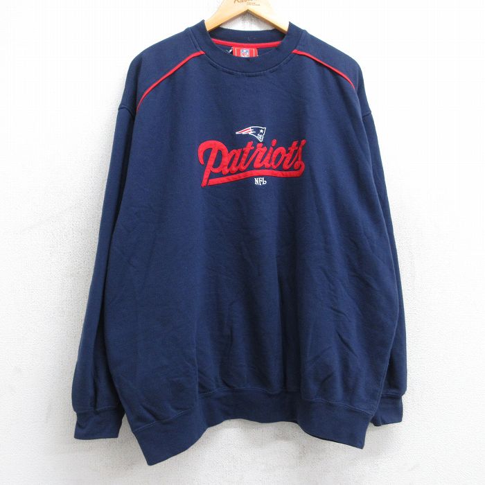 00s スーパーボウル レザー切り替えスタジャン ペイトリオッツ 古着 00s スーパーボウル レザー切り替えスタジャン ペイトリオッツ 古着