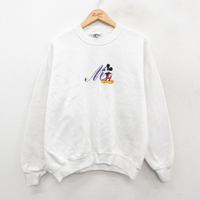 古着通販 L☆古着 長袖 スウェット メンズ 90年代 90s