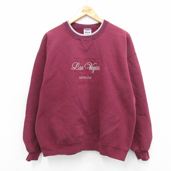 古着通販 XL☆古着 ジャージーズ 長袖 スウェット メンズ 90年代