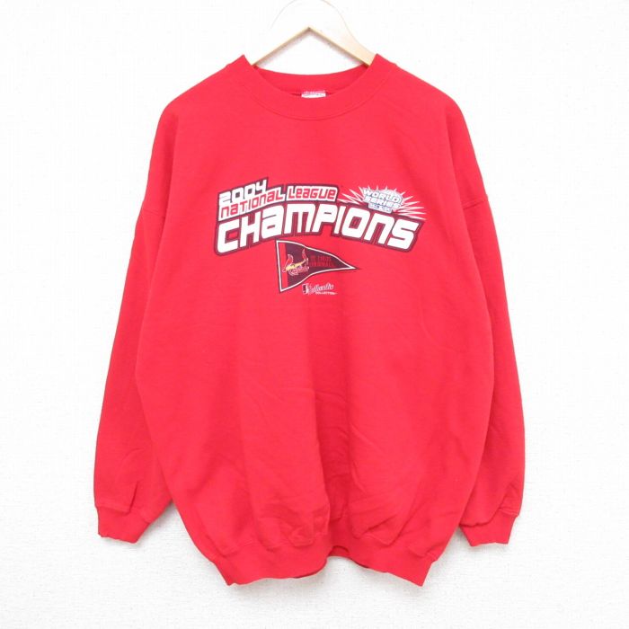 古着通販 XL☆古着 長袖 スウェット メンズ 00年代 00s MLB