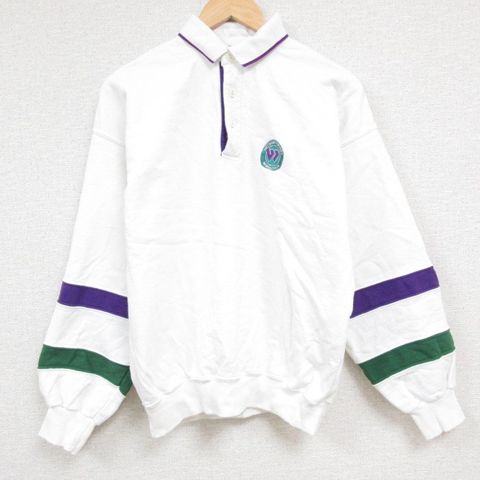 古着　ヴィンテージ　vintage トップス　ドルマントップス　パッチワーク ワーク チェーンステッチ ビンテージ 70s ワッペン コットン