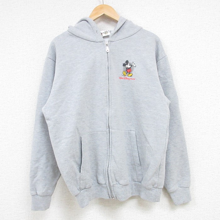 90s Mickey Mouse リバーシブル ジップパーカー S - メルカリ