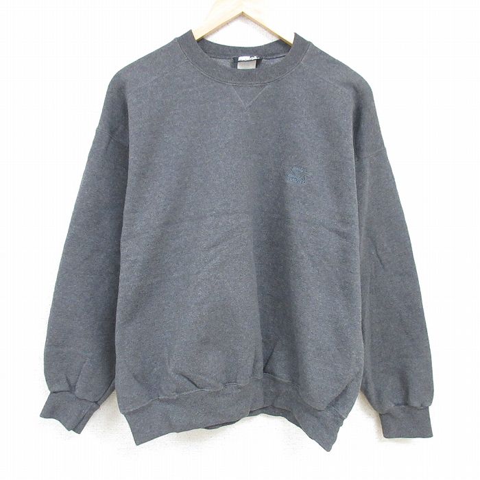 XL★古着 スターター STARTER 長袖 スウェット メンズ ワンポイントロゴ 大きいサイズ クルーネック 濃紺 ネイビー 24may18 中古 スエット トレーナー トップス XL★古着 スターター STARTER 長袖 スウェット メンズ 00年代 00s ワンポイントロゴ クルーネック 黒 ブラック 24oct11 中古  スエット トレーナー トップス | フリマアプリ ラクマ