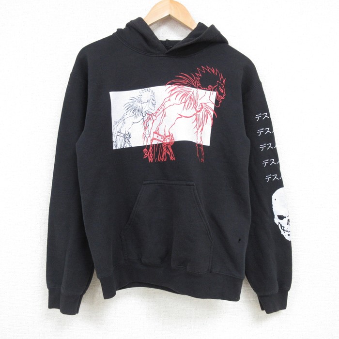 DEATHNOTE 長袖古着 古着通販 S☆古着 長袖 スウェット パーカー メンズ 00年代 00s