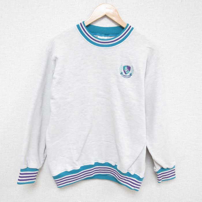 古着通販 M☆古着 長袖 スウェット メンズ 90年代 90s BUSCH