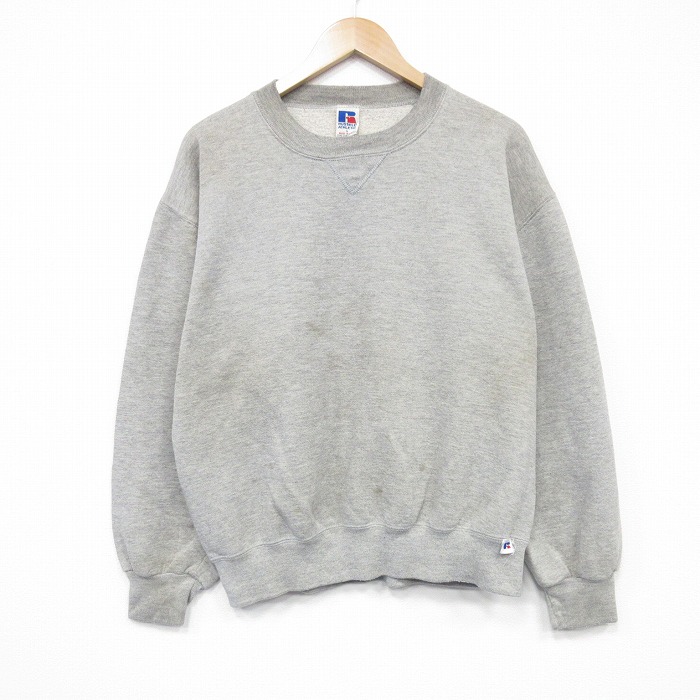 coco 中古 アンパスィ and per se メンズ スウェット L グレー 長袖クルーネック coco 中古 アンパスィ and per se メンズ スウェット L グレー