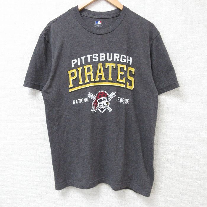 古着通販 L☆古着 半袖 Tシャツ メンズ MLB ピッツバーグ