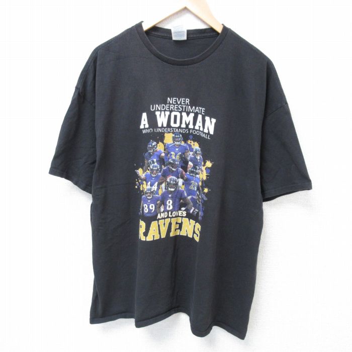 古着通販 XL☆古着 半袖 Tシャツ メンズ レイブンス 大きい 古着通販 XL☆古着 半袖 Tシャツ メンズ レイブンス 大きい
