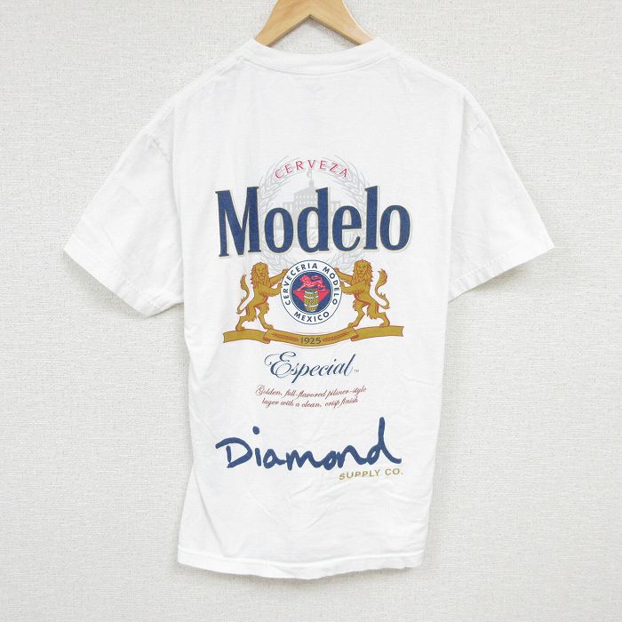 古着通販 L☆古着 半袖 Tシャツ メンズ モデロ ビール エ