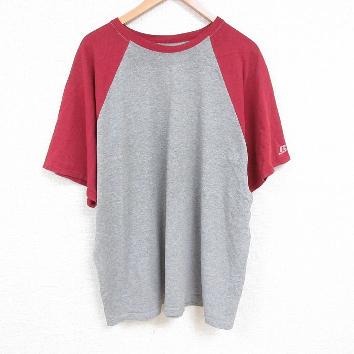 古着通販 XL☆古着 半袖 Tシャツ メンズ 大きいサイズ ロング丈