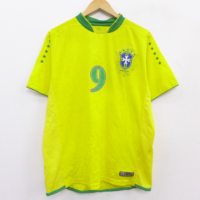 ビンテージ 激レア ブラジル代表 ロナウド サッカーシャツ