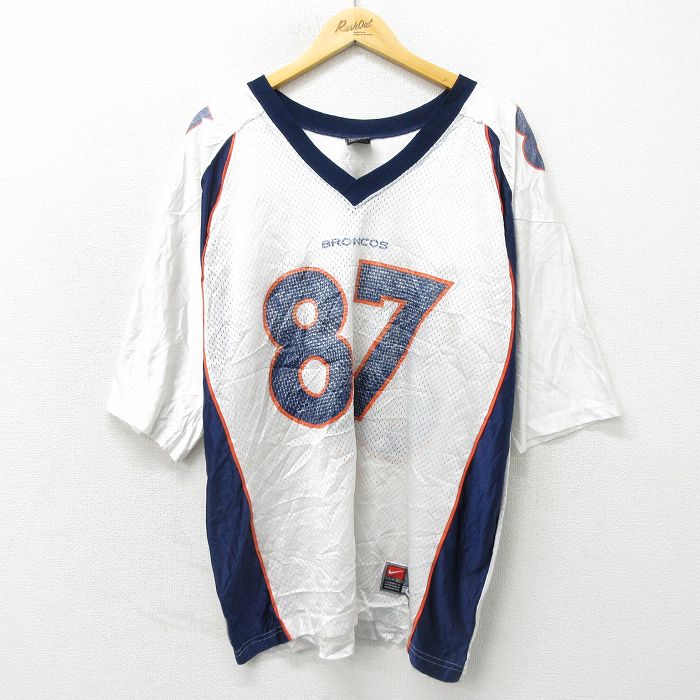 90s　NIKE　ナイキ　NFL　FAVRE　パッカーズ　ゲームシャツ　XL
