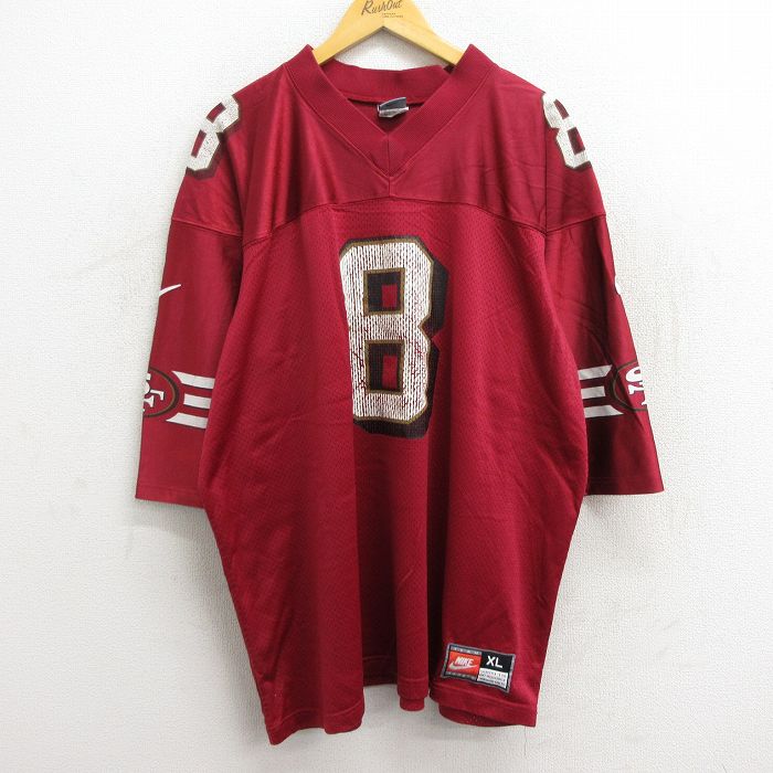 90s　NIKE　ナイキ　NFL　FAVRE　パッカーズ　ゲームシャツ　XL