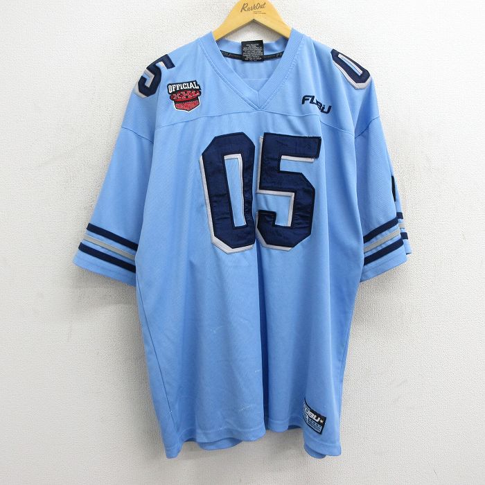 古着通販 XL☆古着 フブ FUBU 半袖 フットボール Tシャツ メンズ