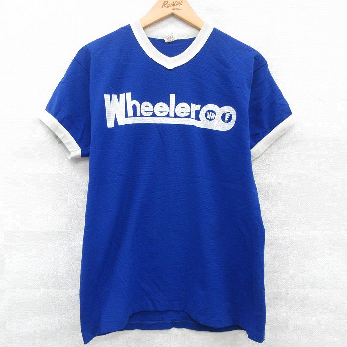 70s USA製 リンガーTシャツ ヴィンテージ 長袖 NFL アメフト