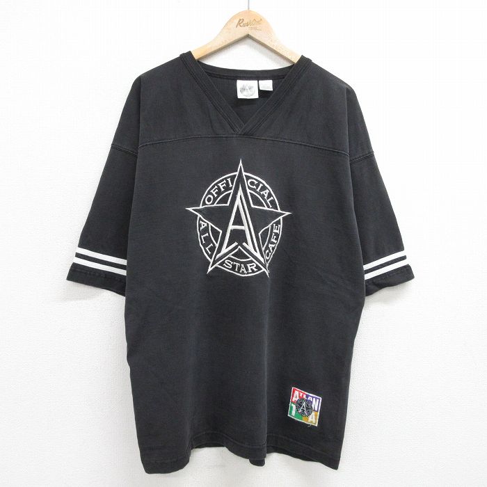 ビンテージ　激レア　STARTER アメリカンフットボールシャツ 36 黒 XL XLARGE アメリカンフットボールシャツ M 黒 91 - メルカリ