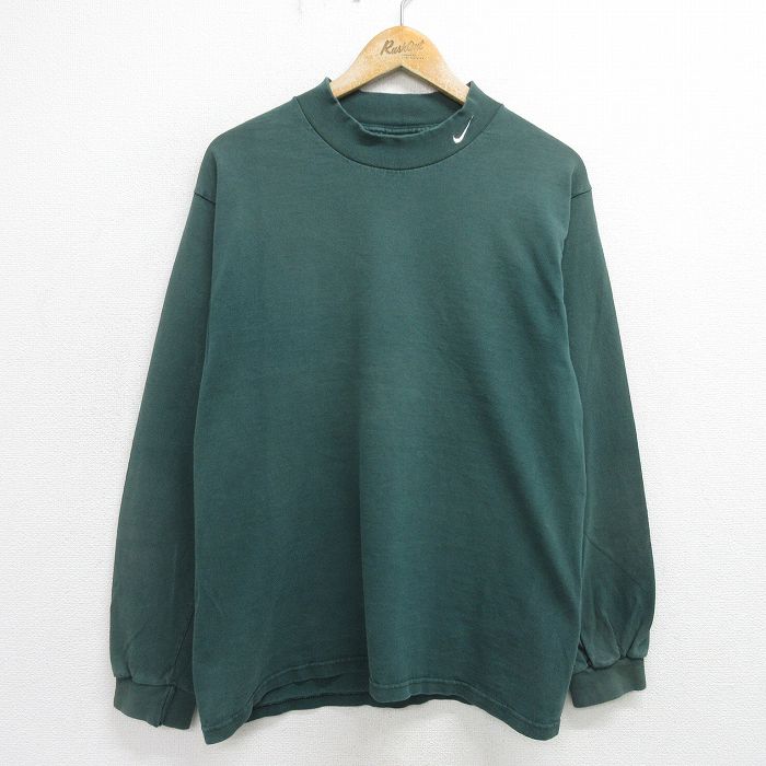 65%OFF【送料無料】 L☆古着 古着通販 ナイキ メンズ Tシャツ ビンテージ 長袖 NIKE ウェア