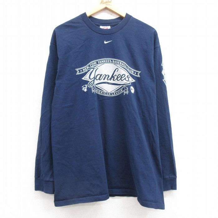 古着通販 XL☆古着 ナイキ NIKE 長袖 ビンテージ Tシャツ メンズ
