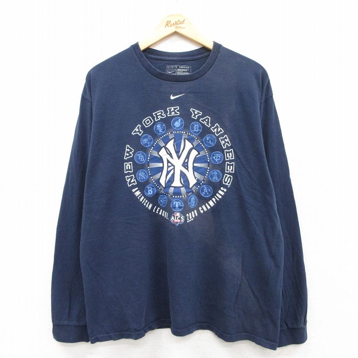 古着通販 XL☆古着 ナイキ NIKE 長袖 ビンテージ Tシャツ メンズ