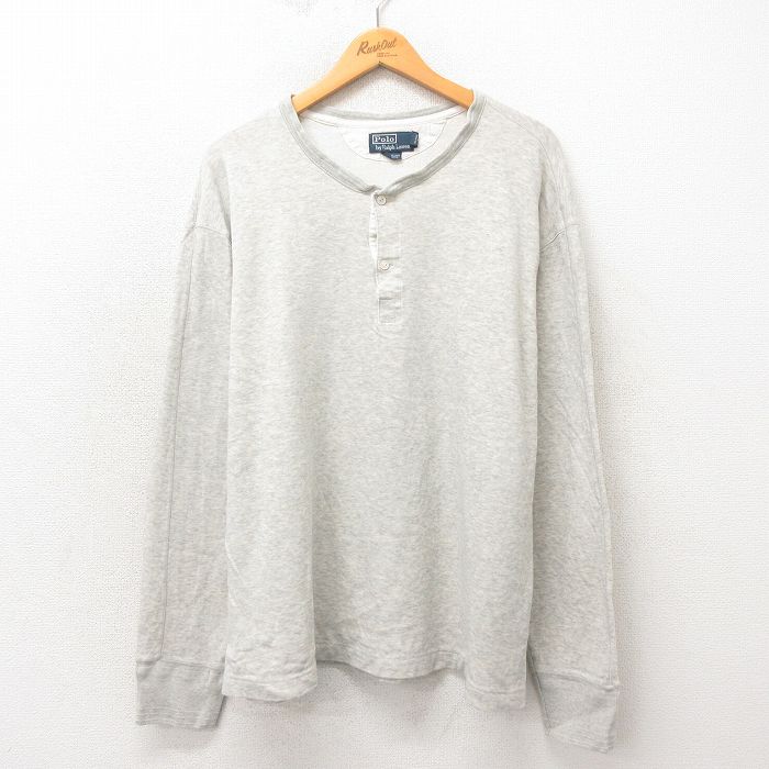 古着通販 XL☆古着 ラルフローレン 長袖 ブランド Tシャツ