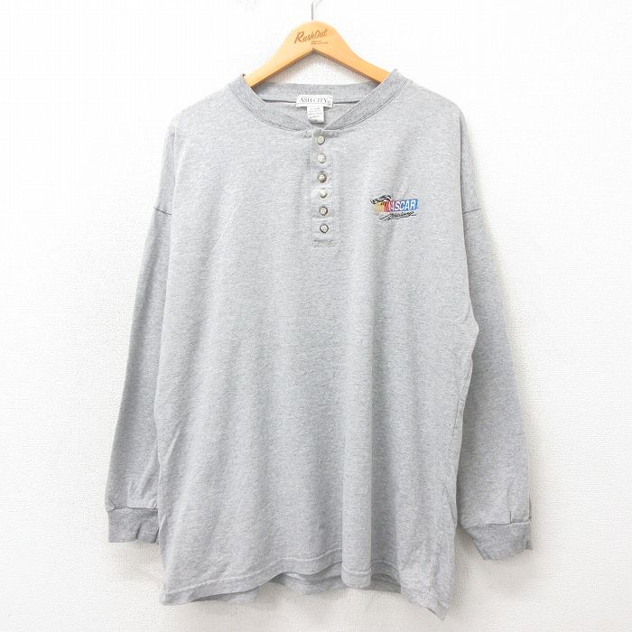 古着通販 XL☆古着 長袖 ビンテージ Tシャツ メンズ 90年代 90s