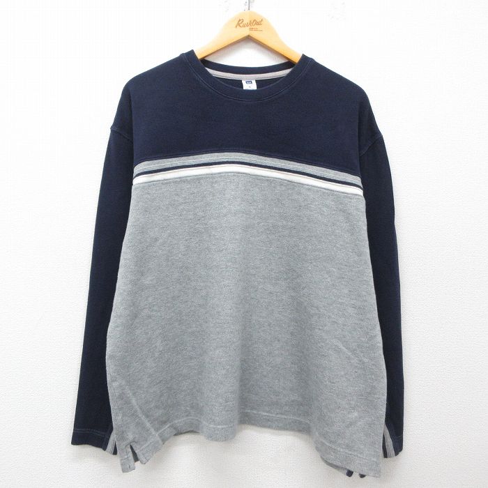 GAP ギャップ 長袖 シャツ ホワイト 人気デザイン 古着 Lサイズ
