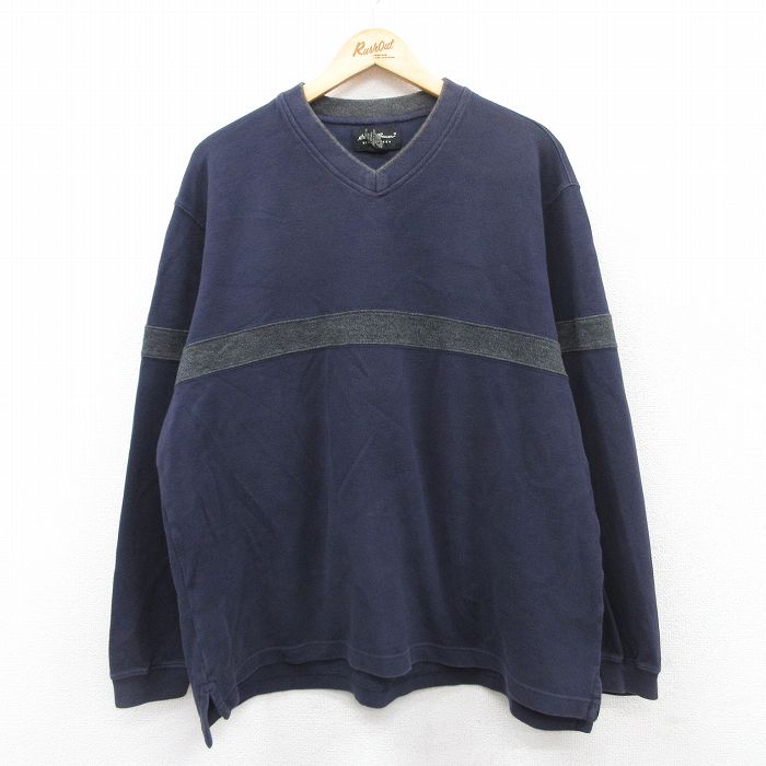 古着通販 XL☆古着 エディーバウアー 長袖 ビンテージ Tシャツ