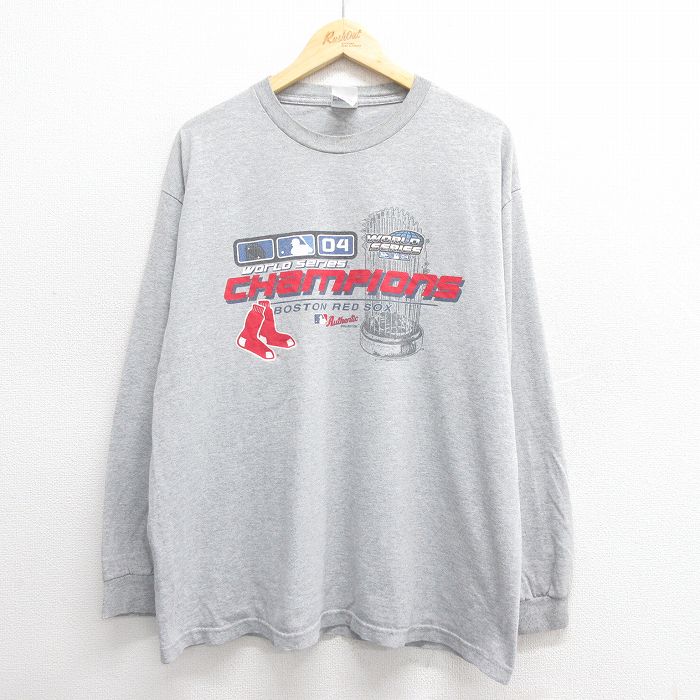 00年代 TRUEFAN MLB ボストン レッドソックス ベースボール シャツ 00年代 TRUEFAN MLB ボストン レッドソックス ベースボール