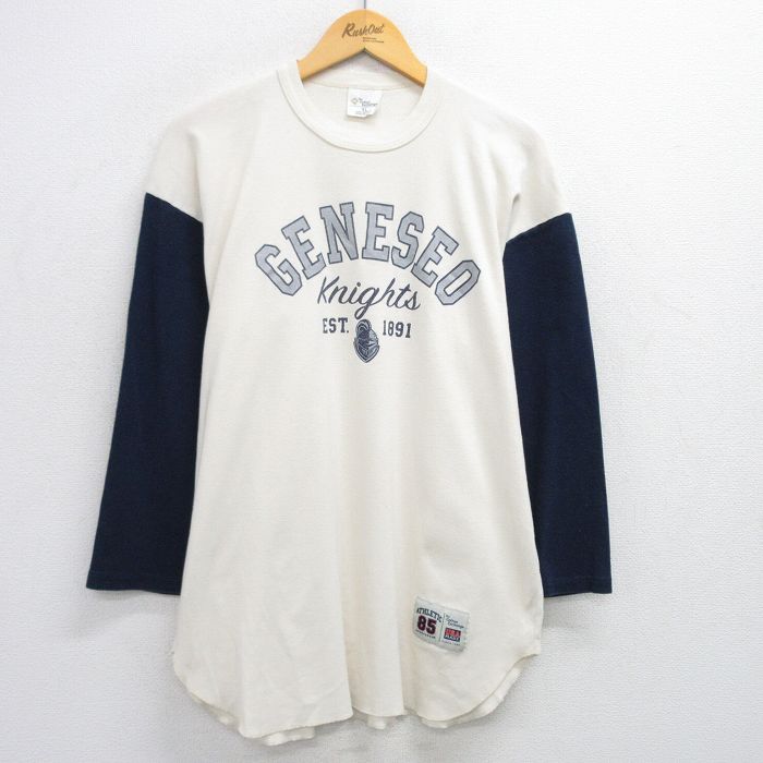 古着通販 XL☆古着 7分袖 ビンテージ Tシャツ メンズ 90年代 90s