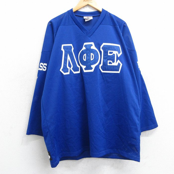 お中元 お歳暮 お年賀 夏 冬 年末年始のご挨拶 ギフト 通販な 古着通販 XL☆古着 Tシャツ フットボール ビンテージ 長袖 ウェア