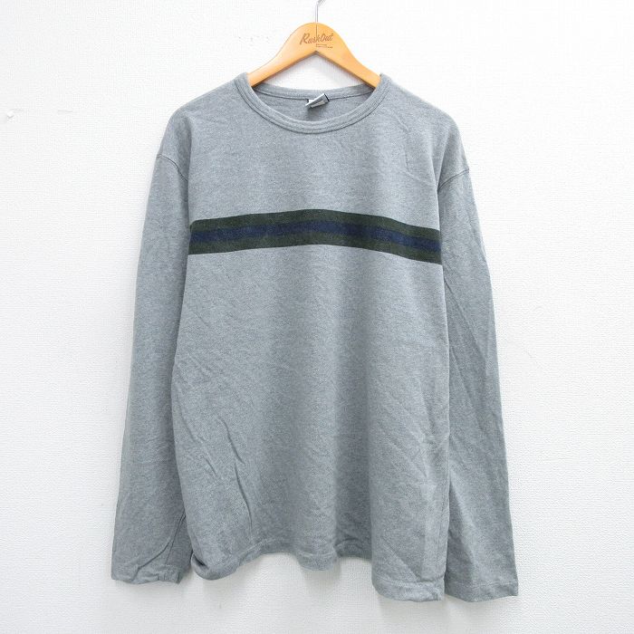 00s オールド 2002年コピーライトあり 長袖 Tシャツ Old Navy - 00s オールド □ OLDNAVY オールドネイビー ロゴ刺繍