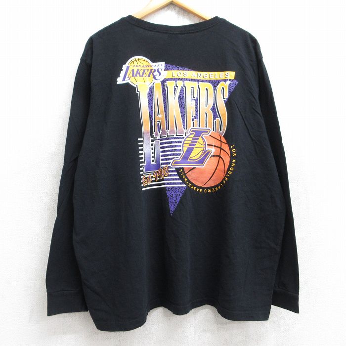 古着通販 XL☆古着 長袖 ビンテージ Tシャツ メンズ 00年代 00s