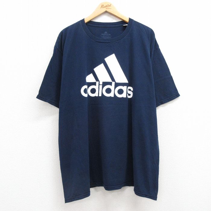 古着通販 XL☆古着 アディダス adidas 半袖 ブランド Tシャツ