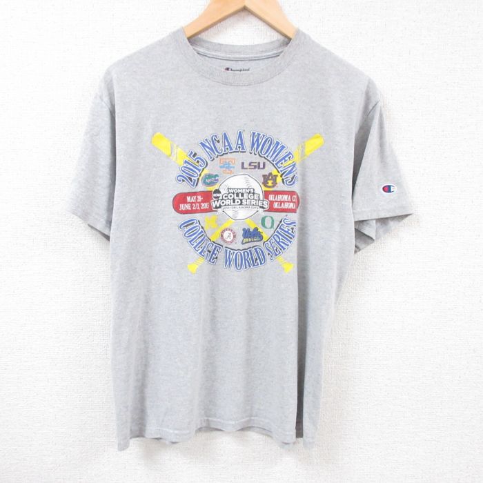 Champion ヴィンテージ カレッジ Tシャツ メンズ レディース