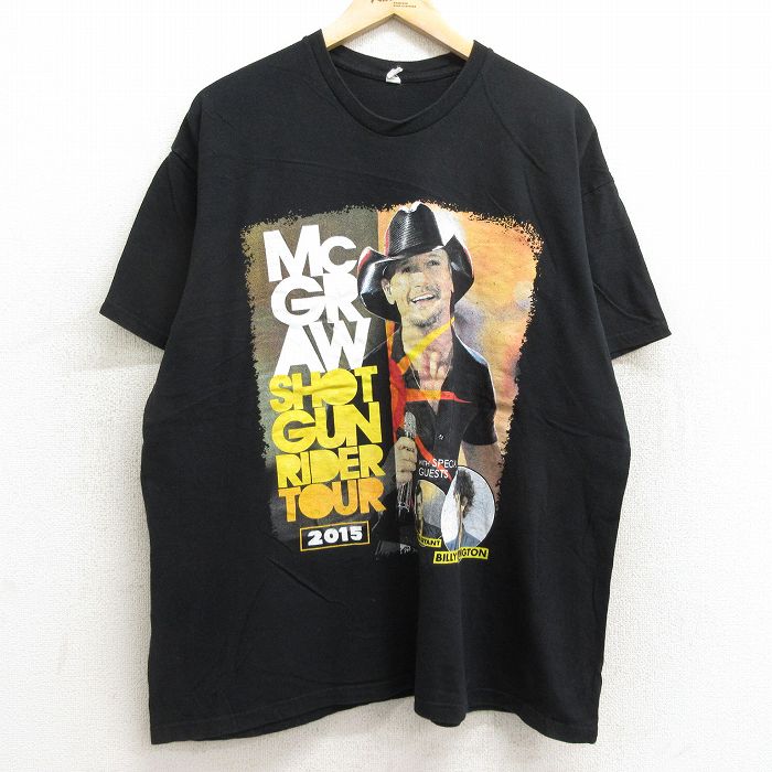 古着通販 XL☆古着 半袖 ロック バンド Tシャツ メンズ ティム