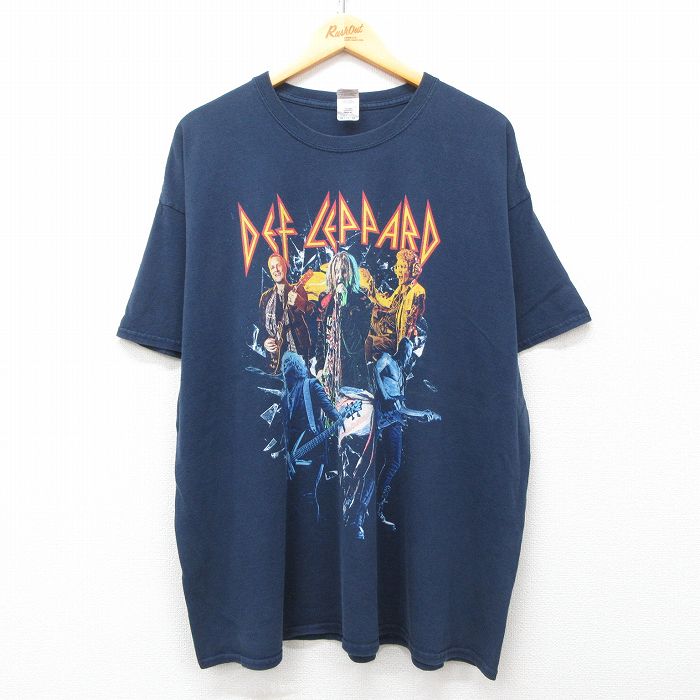 Vintage 1989 XYZ Glam Metal Band Black Sweatshirt Size XL