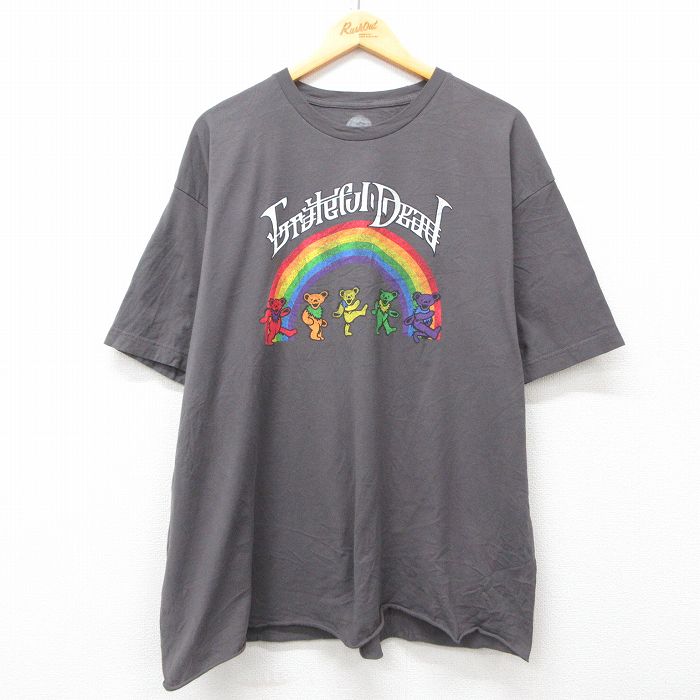 古着通販 XL☆古着 半袖 ロック バンド Tシャツ メンズ グレイト