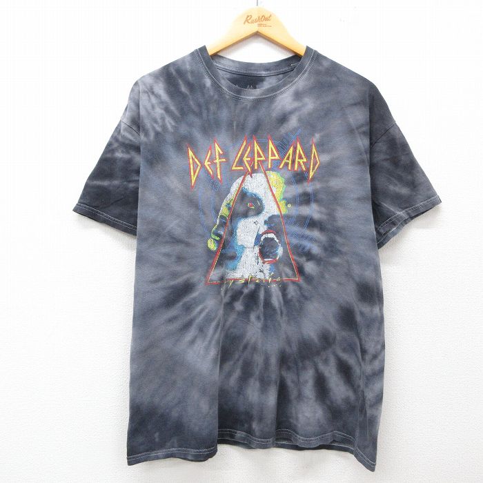 古着通販 XL☆古着 半袖 ロック バンド Tシャツ メンズ