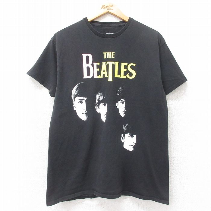 古着 The Beatles ストーン装飾 半袖Tシャツ 黒 古着 The Beatles ストーン装飾 半袖Tシャツ 黒 - メルカリ