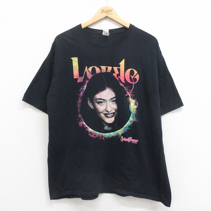 LOUDNESS Tシャツ ラウドネス XL 黒 古着 フルーツオブザルーム 古着通販 XL☆古着 フルーツオブザルーム 半袖 ロック バンド T